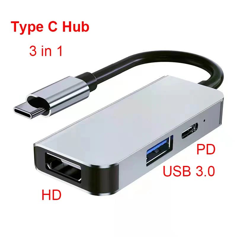 

USB-концентратор с портом Type-C, USB 3,0