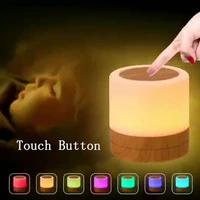 new colorful atmosphere light usb night light touch charging led outdoor night light learning mini camping light
