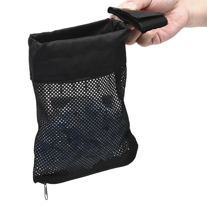 

Tactical Accessories AR 15 Ammo Brass Shell Catcher Zippered Closure Quick Unload Nylon Mesh Black for Shooting