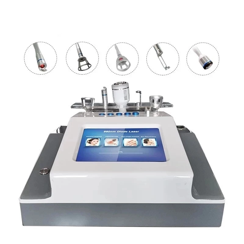 

30W 4 in 1 980 Diode Laser Blood Vessels Removal Nail Fungus 980nm Diode Laser Vascular Removal Machine Remove Spider Veins 2023