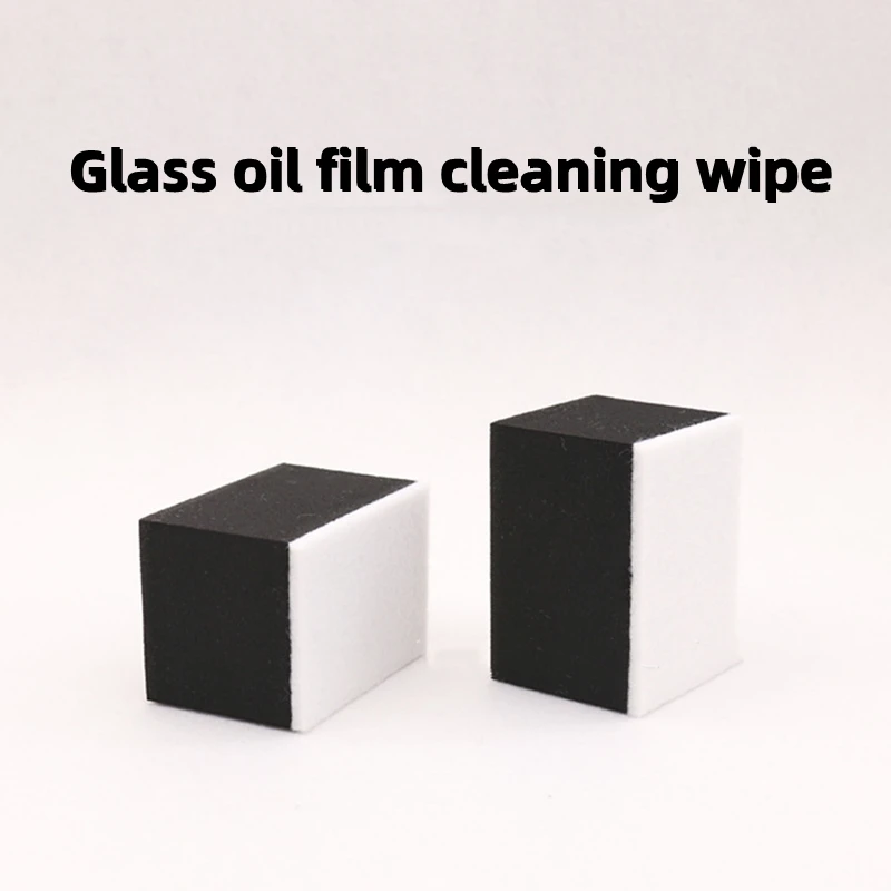 

BLACK Car Glass Windshield Polishing Wool Bar Eraser Remove Wax Film Shellac Wipe Degreasing Cleaning Felt Block