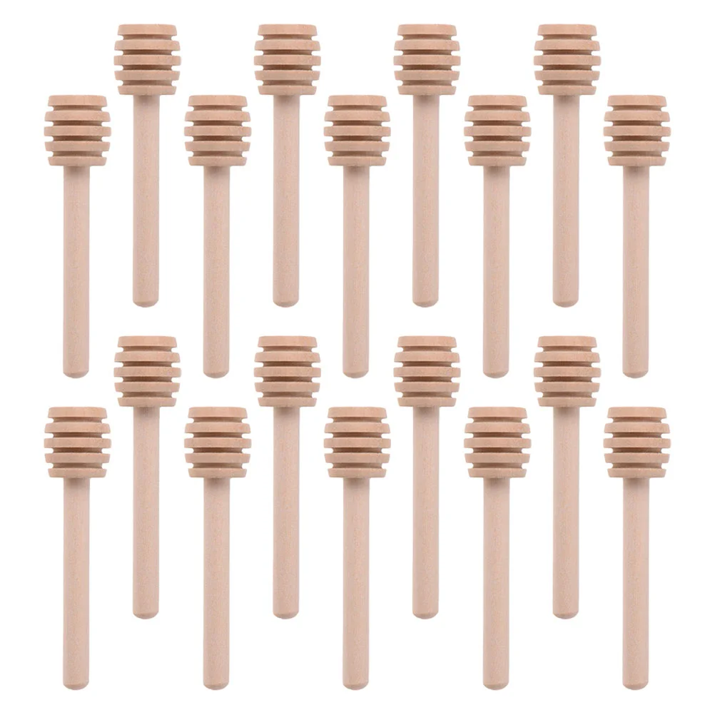 

25 шт., деревянные трости для перемешивания меда