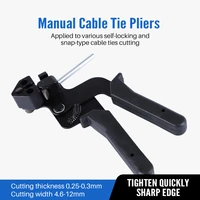 stainless steel cable tie tool fastening and cutting plier special for stainless cable ties fasten plier bundle fastening tool