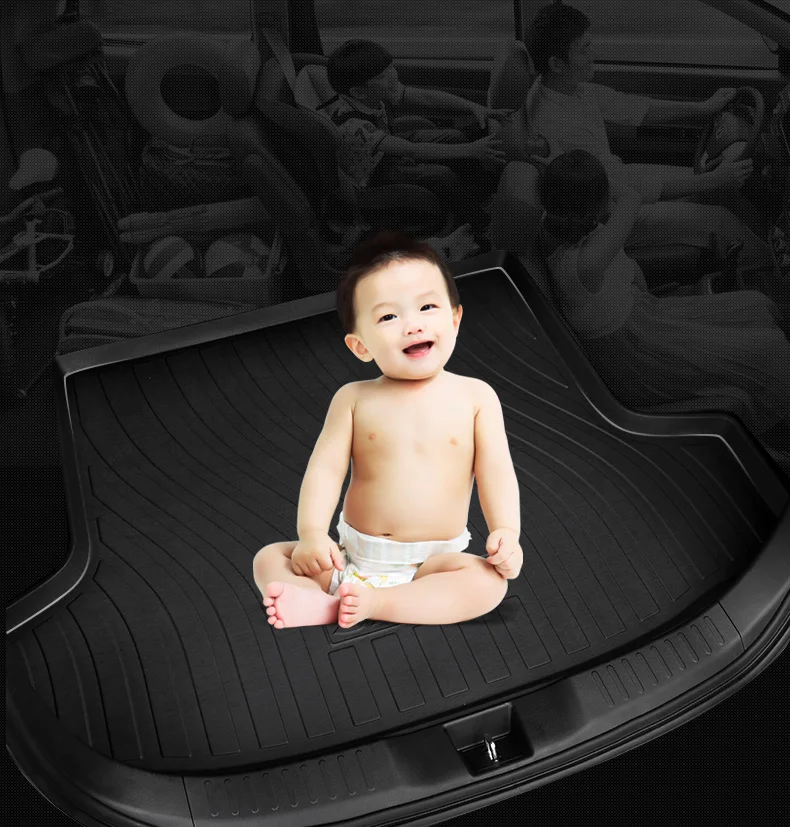 Коврик для багажника автомобиля VW ID4X ID.4 Crozz ID6X ID.6 2021 TPE |