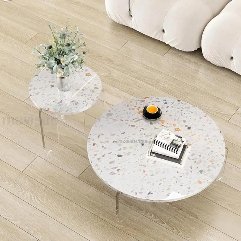 Легкая мебель для гостиной североевропейская терраццо столешница подвесные