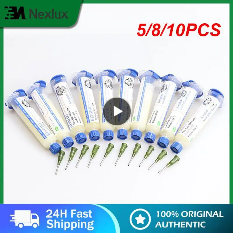 

5/8/10PCS Led Type Rosin Flux High Quality Household Lead-free Temperature Solder Paste Lead-free Multifunctional