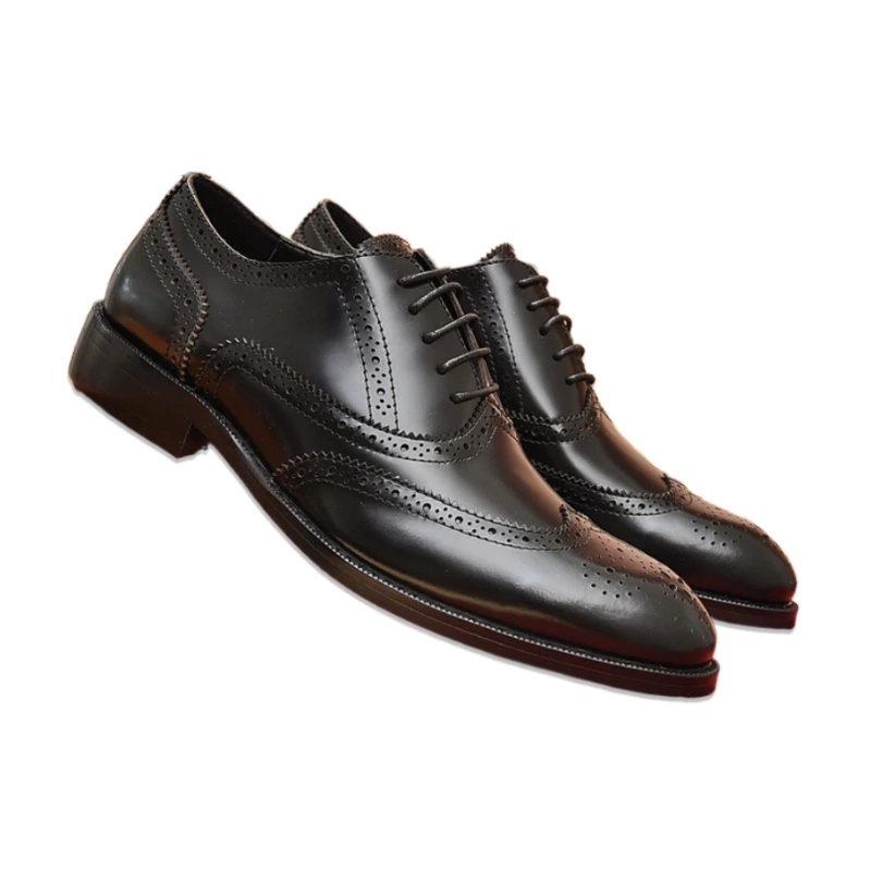 

Eioupi Classic Real Full Grain Leather Cowhide Lining Men's Business Dress Shoes