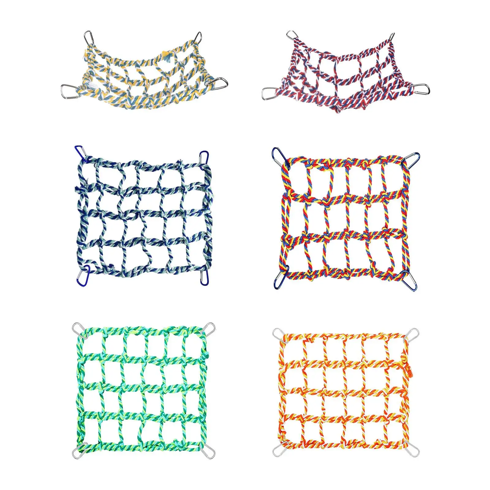 Веревочная сетка для птиц подвесной гамак домашних животных веревочная щуры