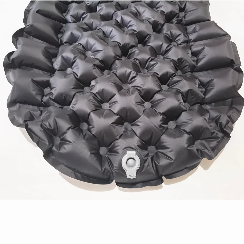 Camping Air Mattress Bed Black 150*58*5cm Camp Mattress Ultralight Portable 295g Sleeping Pad Inflatable Mattress For Travel