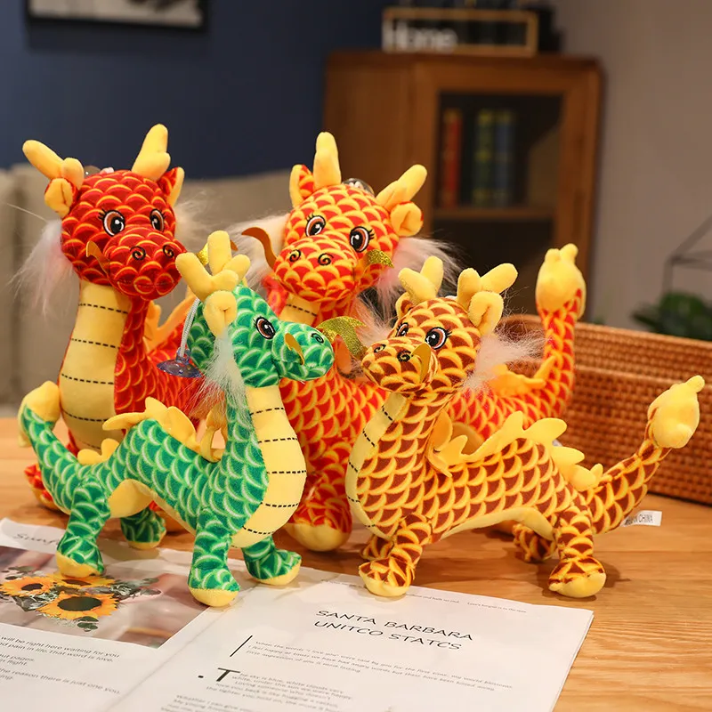 

15/25/35/45 см Simualtion Chinese Дракон плюшевая игрушка милые мягкие животные драконы плюшевые куклы аниме мягкие детские игрушки для девочек Подарки