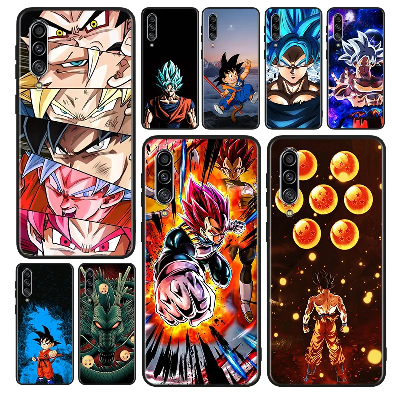 

Anime Dragon Ball Art Phone Case For Samsung A90 A80 A70S A60 A50S A30S A40 A2 Core A20E A20S A30 A10S Black Cover