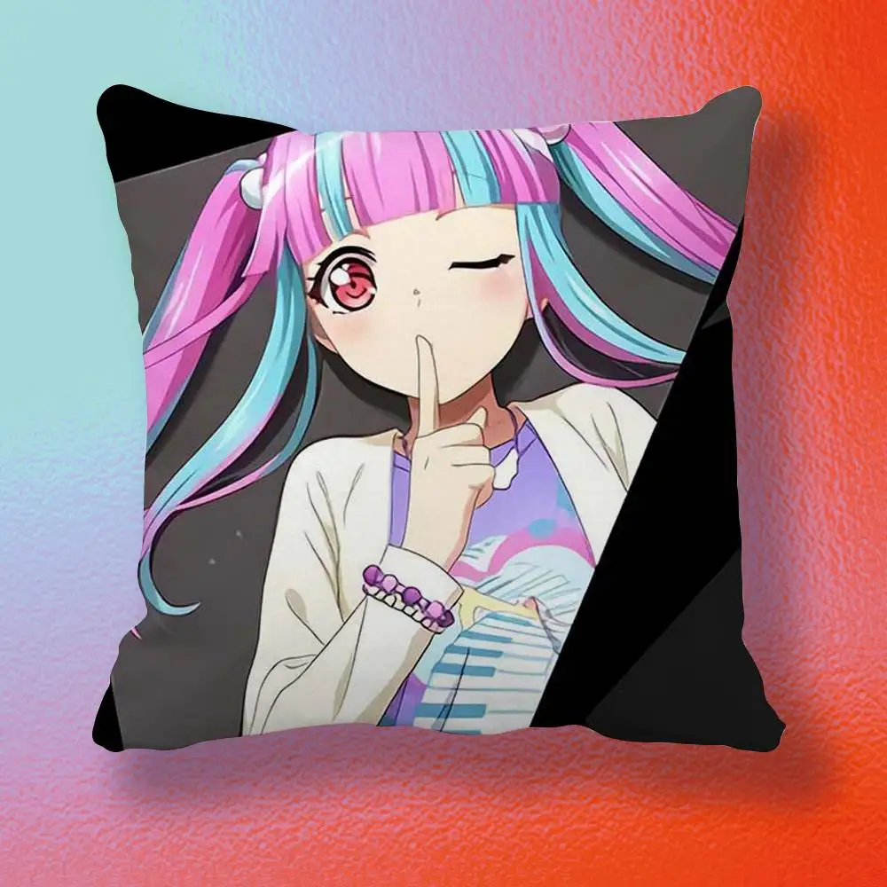Наволочка Nyubara Reona BanG Dream Anime, мягкая наволочка из микрофибры, декоративная наволочка для дома и дивана, с принтом. (art.: 3920dc871c082) - 3920dc871c082