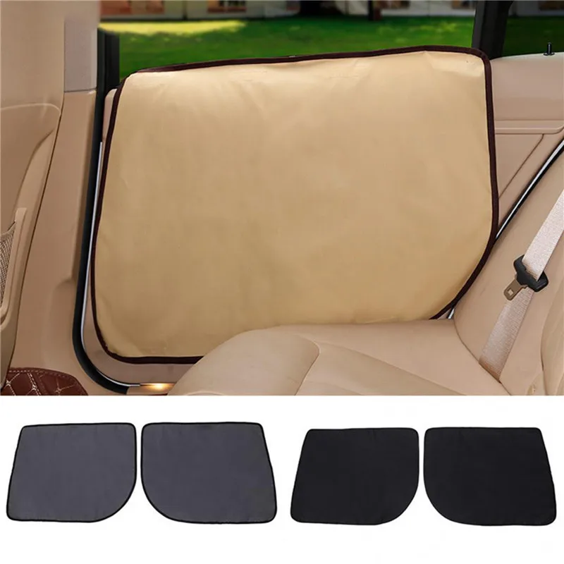 

2Pcs Anti-Scratch Car Side Door Window Protector Dog Protective Pad Guard Oxford Cloth Mat Bite-resistant Pet Nest Decorations