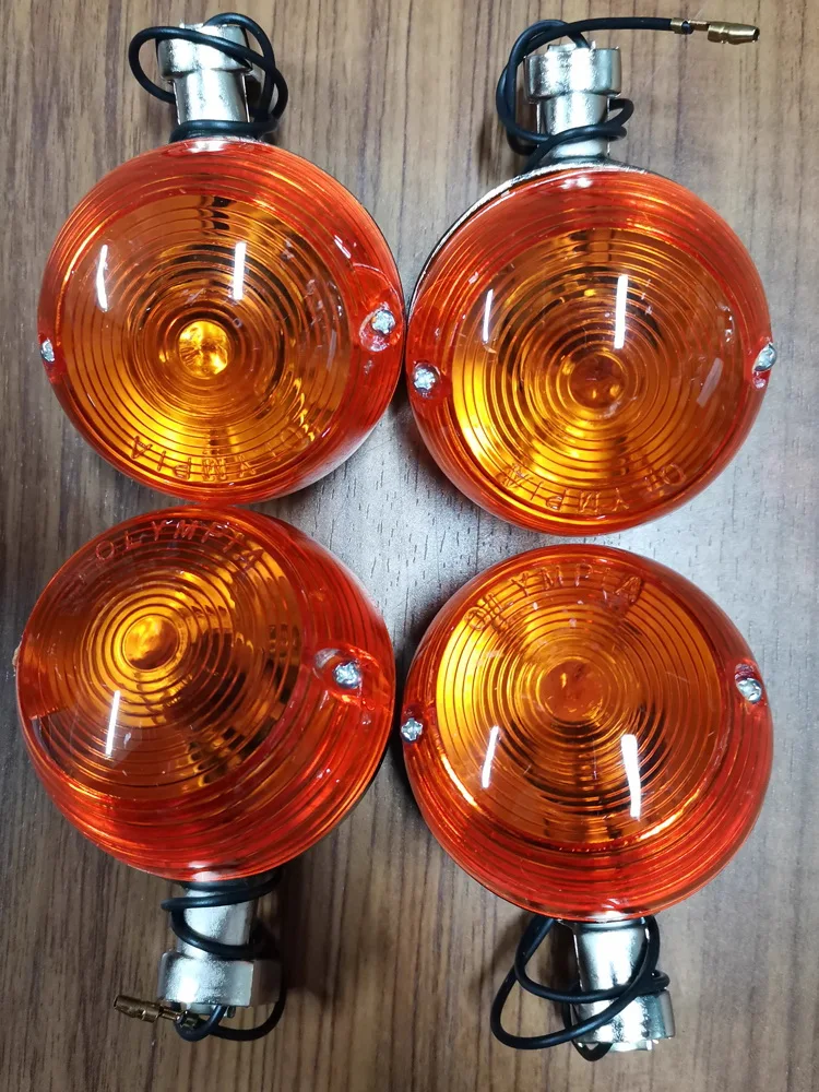 Указатели поворота для мотоциклов Loncin, Lifan, Jialing, Dayun, Dayang C70, JH70, JL70, DY90, CD70, Super Cub 70cc (art.: 3920db1602e01) - 3920db1602e01
