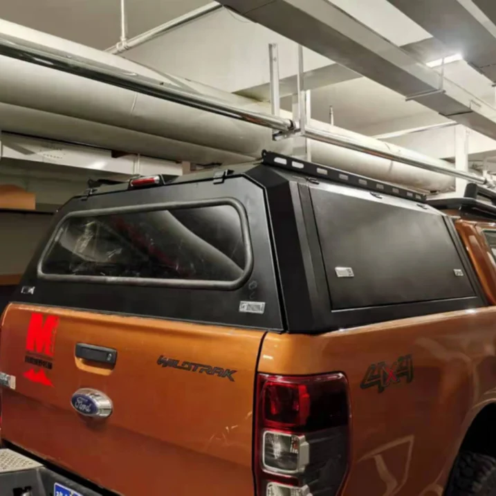 Tent 4x4 Back Tonneau Cover Hardtop Full Metal Canopy Hilux Canopy T6 T7 Hardtop Triton Metal Cover Truck Tonneau