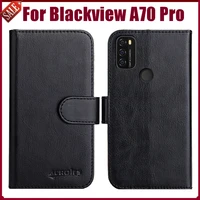 Hot Sale  Blackview A70 Pro Case 6 52  Fashion Colors Flip Soft Leather Wallet Phone Back Cover For Blackview A70 Pro Case