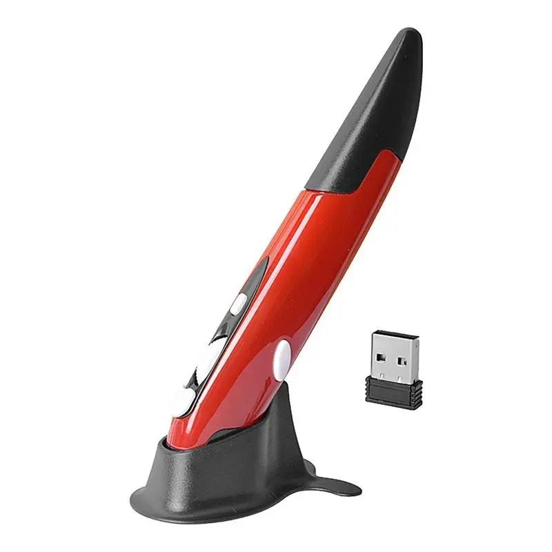 

Computer Pen Mouse Vertical Funny Plug And Play Pen Mouse Unique Comfortable Pen Stylus Wireless Mouse