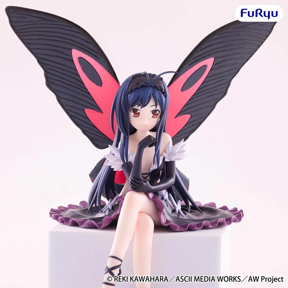 Фото В наличии: Фигурка FuRyu Noodle Stopper Accel World Kuroyuki Hime, ПВХ, 16 см, коллекционная модель аниме-персонажа №4