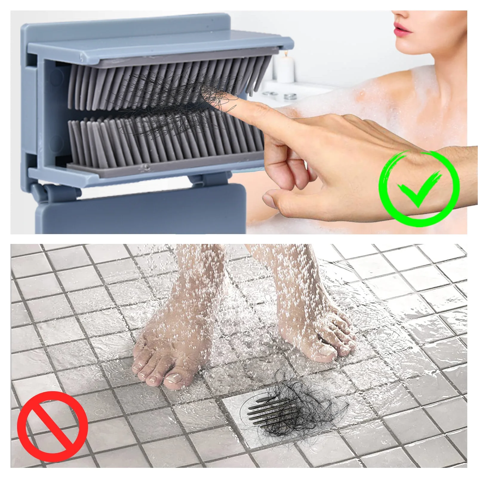 

Новинка, Ловец для волос в ванную комнату, Ловец для волос, протектор дренажа