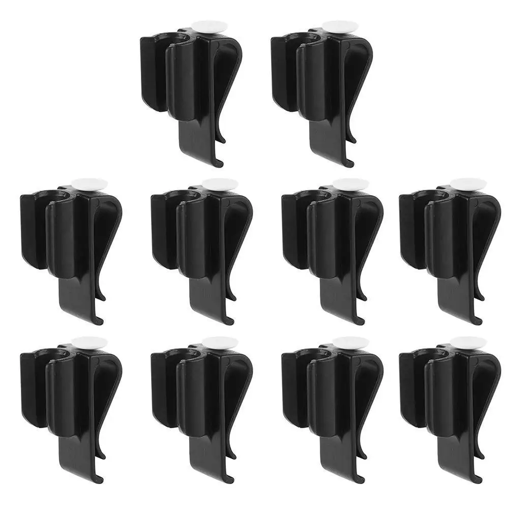 

10pcs Golf Club Clip On Clamp Holder Stand Golf putter clips Training Aids Golf accessories
