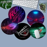 maiya my favorite asus rog silicone round mouse pad to mouse game gaming mousepad rug for pc laptop notebook