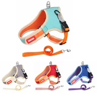 summer pet dog leash harness saddle type harness reflective pets harness pit bull dogs supplies for small medium dog new arrival