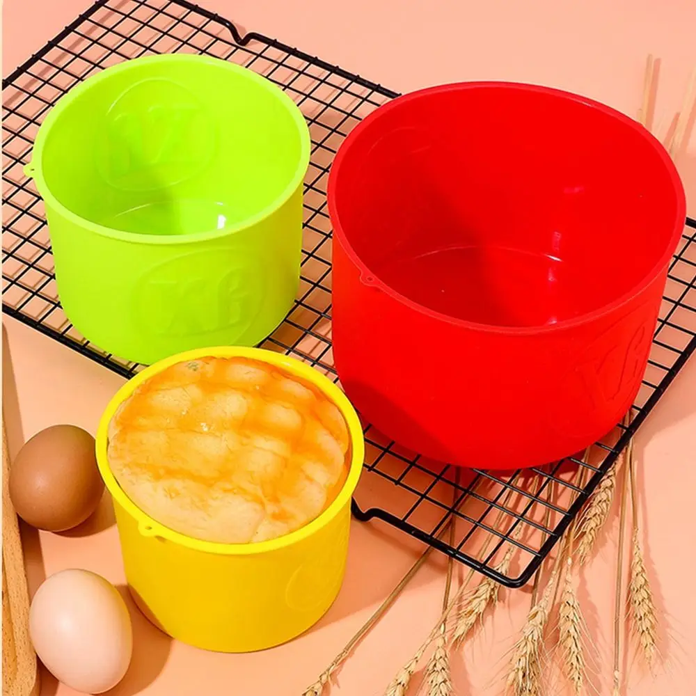 

Silicone Cake Round Shape Molds Kitchen Bakeware DIY Desserts Baking Mold Mousse Cake Moulds Color Non Stick Baking Pan Tools