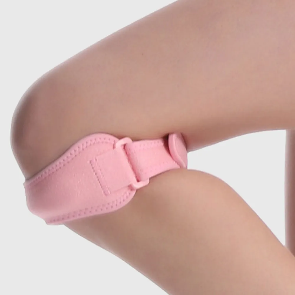 

Adjustable Patella Belt Upgrade Silicone Kneepad Mountaineering Riding Basketball Football Running Non-slip Knee Brace for Women