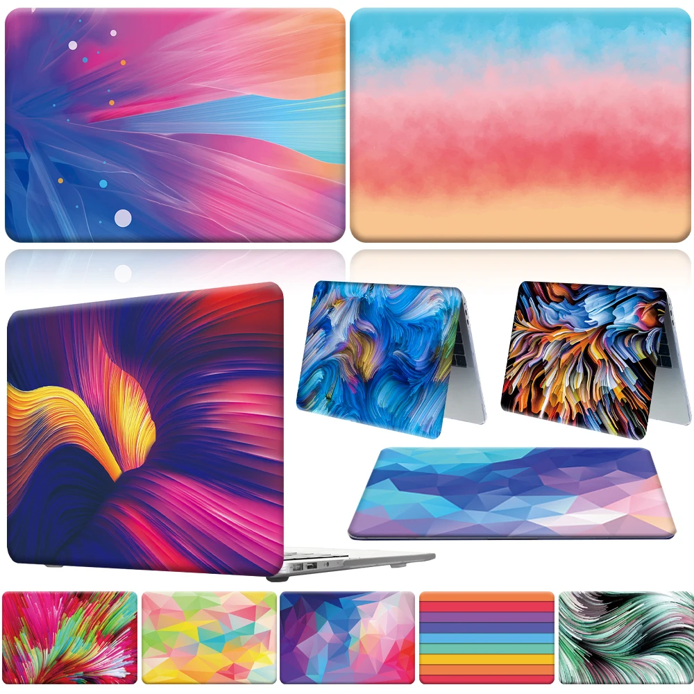

Watercolor Pattern Laptop Case for Macbook Air 13 A2337 A2179 2020 A2338 M1 Chip Pro 13 11 15 A2289 New Touch Bar,Pro 16 A2141