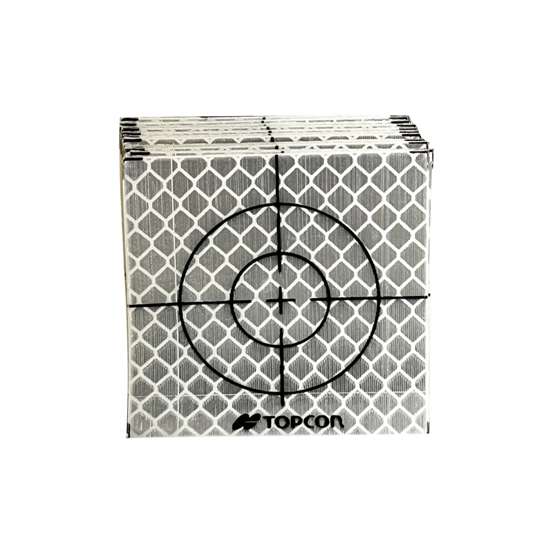 

100pcs topcon Reflector Sheet tape target sheet size 20 30 40 50 60mm topcon Total station Surveying Reflective Tape Target