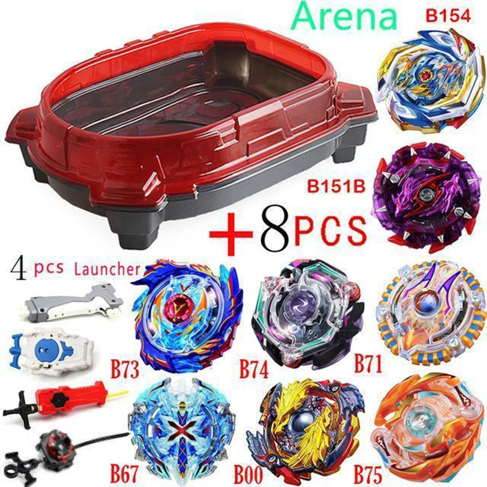 Набор Beyblade Burst с лаунчером игрушка со стартером и чемоданом для арены