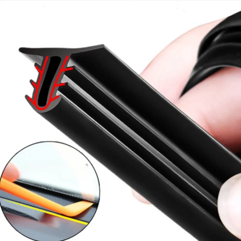 

Auto Dashboard Sealing Strip Noise Sound Insulation Rubber Strips Universal for Weatherstrip Auto Accessories Car Stickers Parts