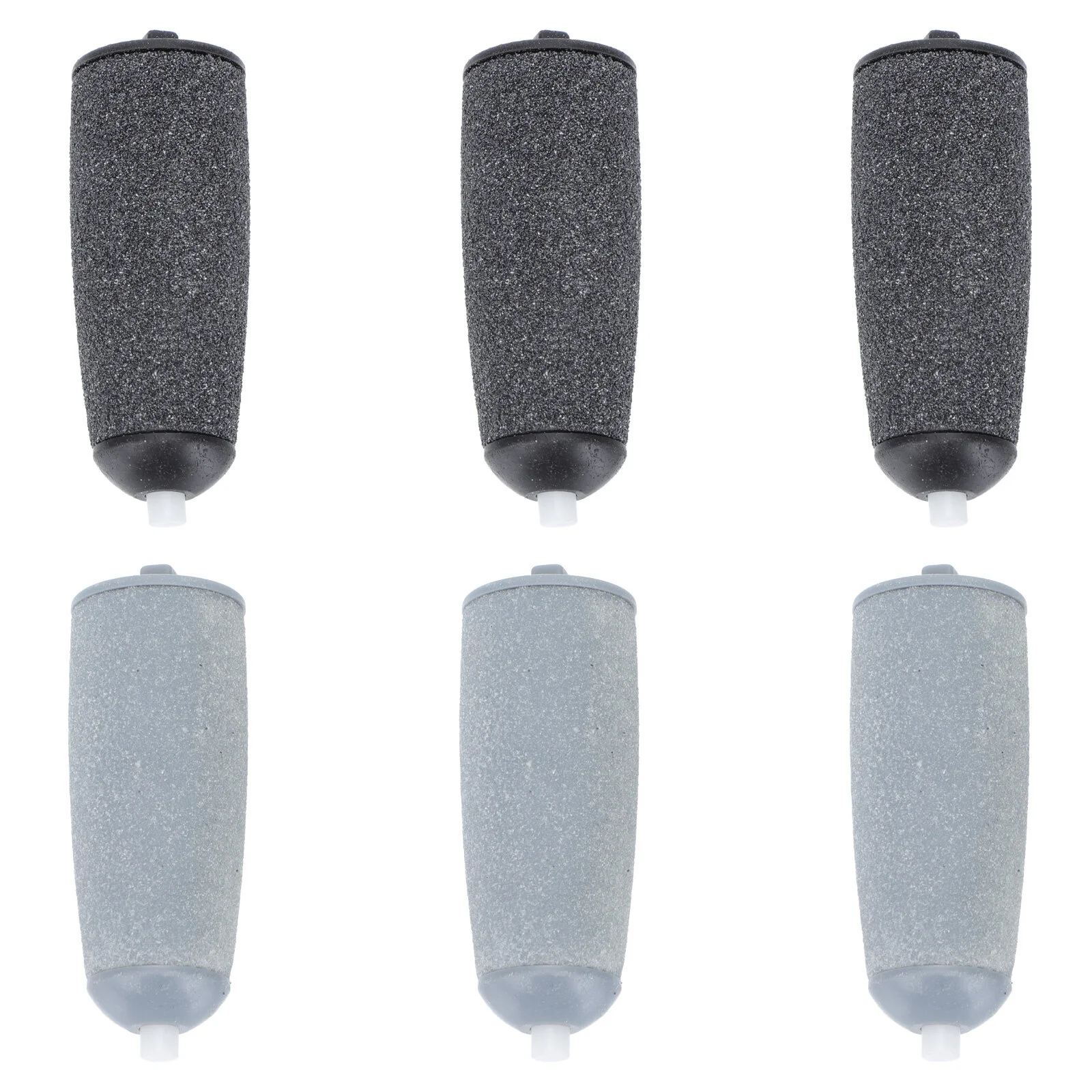 

6 Pcs Grinder Tool Pedicure Accessory Foot Accessories Replacement Callus Removers Supplies Heads Plastic Sharpener Roller Nail