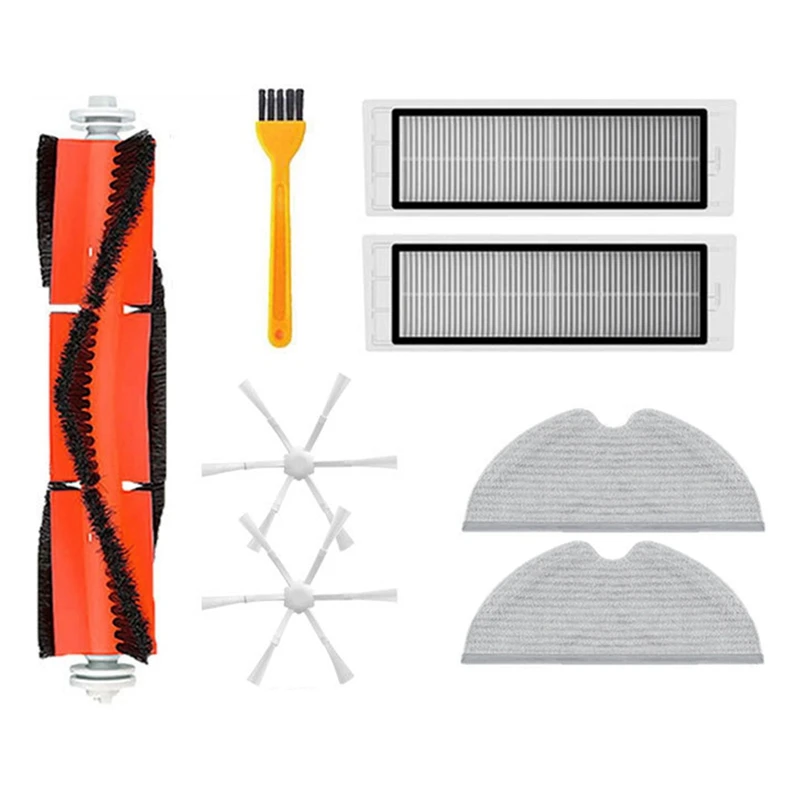 

For Xiaomi Robot 1C 2 STYTJ03ZHM Filter Mop Cloth Robot Vacuum Cleaner Accessories Main Side Brush Spare Parts