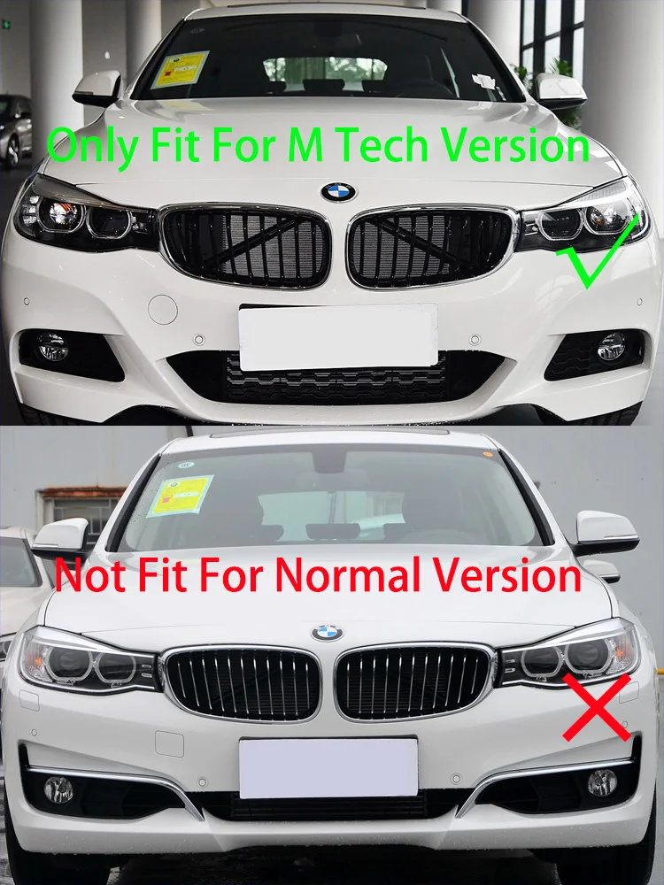 Фото Диффузор заднего бампера Carbon M Tech для BMW 3 серии GT F34 2013-2020 M-Performance, разветвитель бампера, задний диффузор поворота №2
