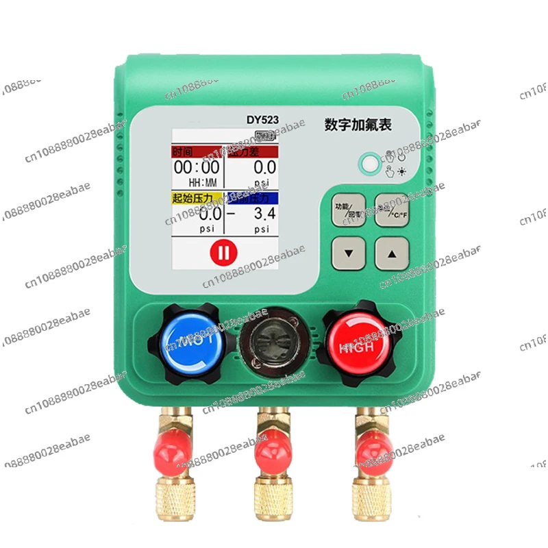 Новый автомобильный кондиционер вакуумный манометр с фторидом Dy523 электронный