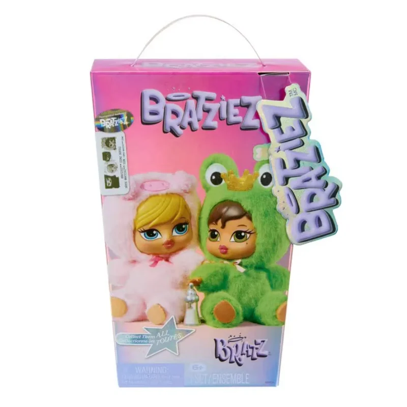Фото Новая коллекционная плюшевая кукла-брелок Bratz Bratziez Iconz: набор игрушек-сюрпризов в таинственной коробке, подарки на день рождения №3