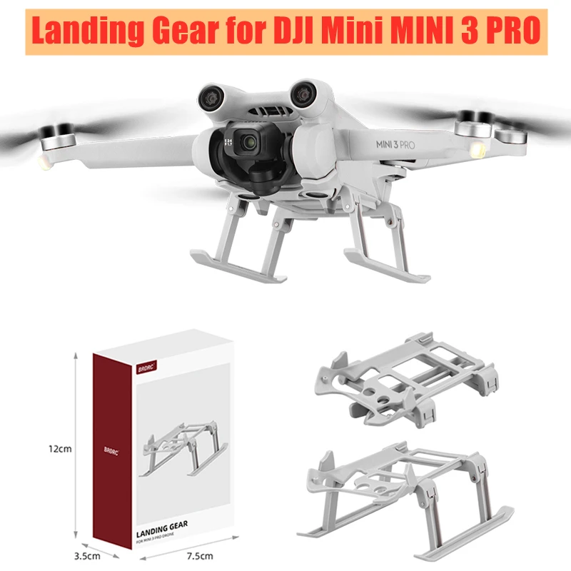 

Landing Gear for DJI Mini 3 PRO Extender Long Leg Foot Protector Stand for DJI MAVIC MINI 3 Drone Accessories