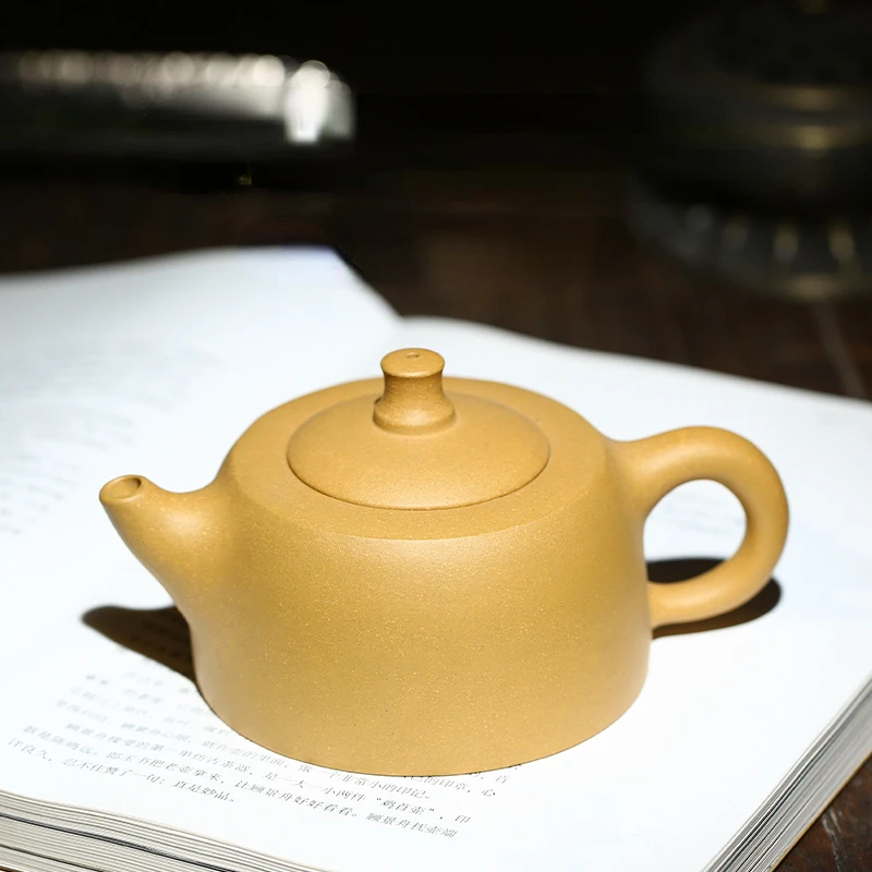 Женский Глиняный Чайник Фиолетовый 250 мл ручная работа чайный набор 1 чайник