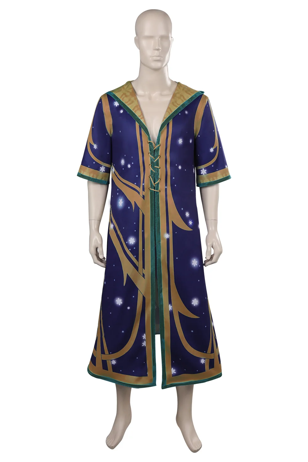 

Wizard Legacy Cosplay Cloak Costume Game Men Role Play Fantasia Outfits Hooded Robe Fancy Dress Up Party Cloth Disguise