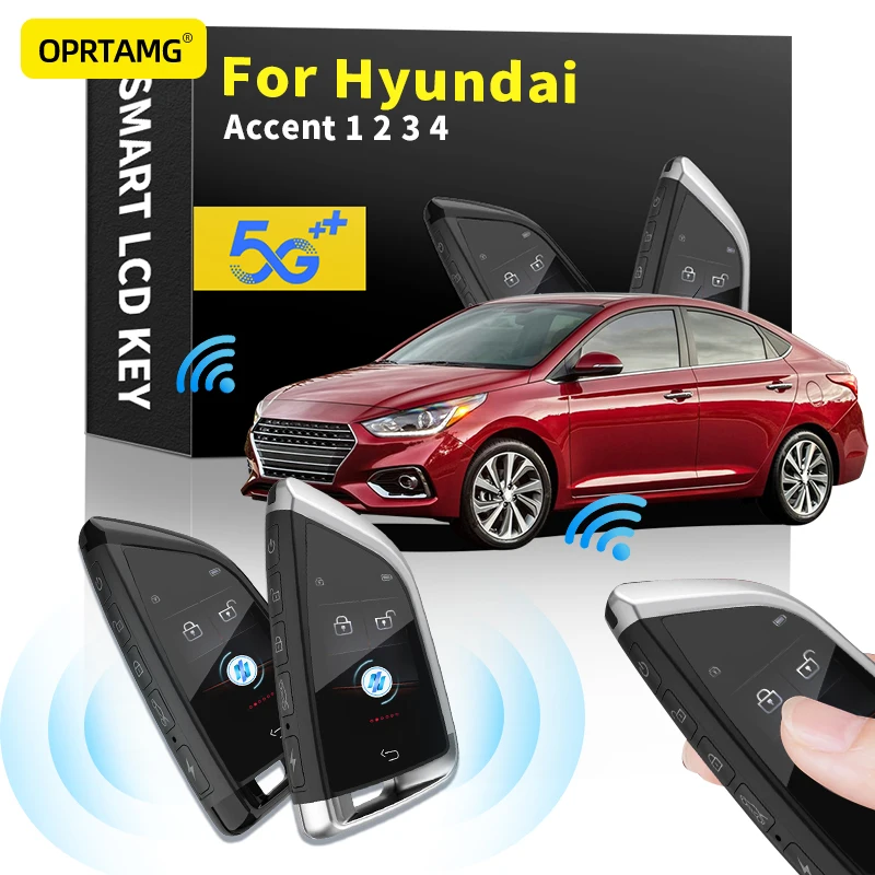 

Для Hyundai Accent 1 2 3 4 модифицированный бутик Smart Remote Key ЖК-экран для Keyless-go Smart Remote Key автомобильные аксессуары