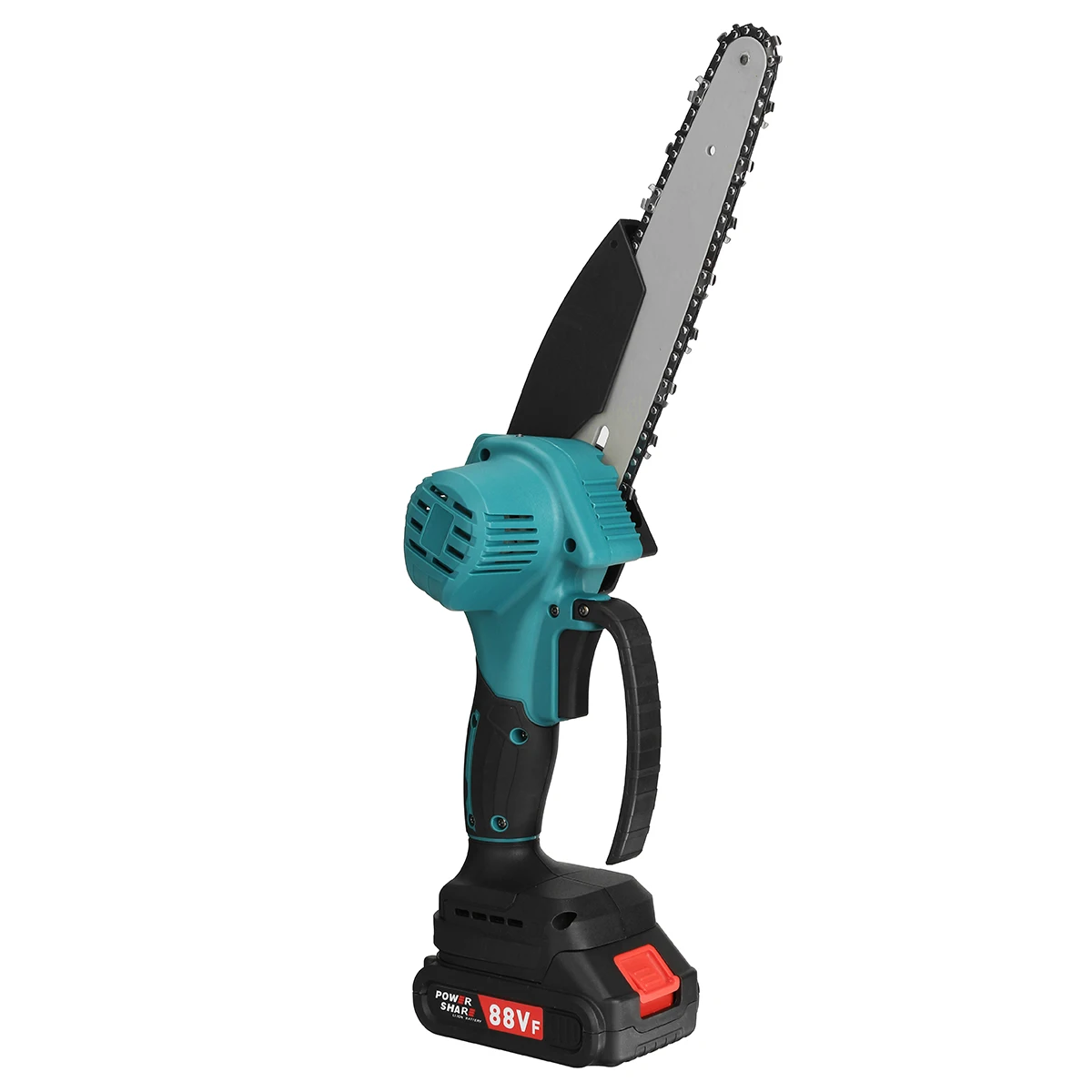 8 Inch 88V Brushless Mini Electric Chain Saw With 2Pcs Battery Woodworking Pruning ChainSaw One-handed Garden Logging Power Tool |