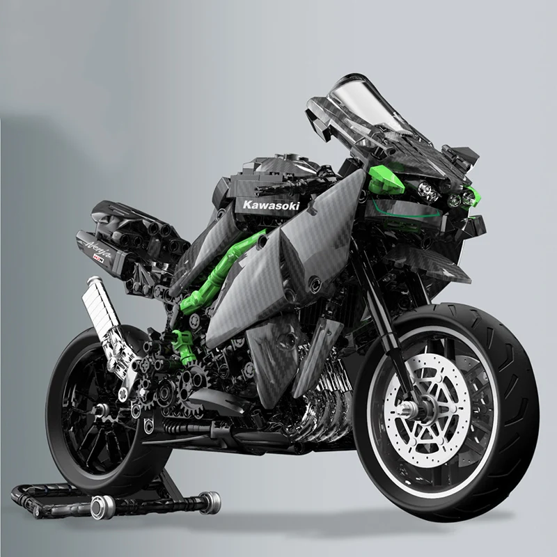 

New City Moto Racing Motorbike Technical Motorcycle Vehicles Building Blocks Bricks Boys Tech Toys Gifts For Children Gifts