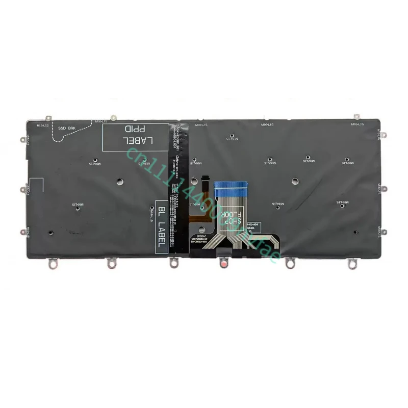 Фото Клавиатура для ноутбука DELL XPS 13 9365 P71G 0WPCF9 PK131QS1A00 с подсветкой 0.3 (США) №3