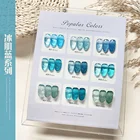 Elano Новый ледяной прозрачный лак для ногтей набор гель для ногтей специальный защитный фотоклей желе телесный дизайн ногтей