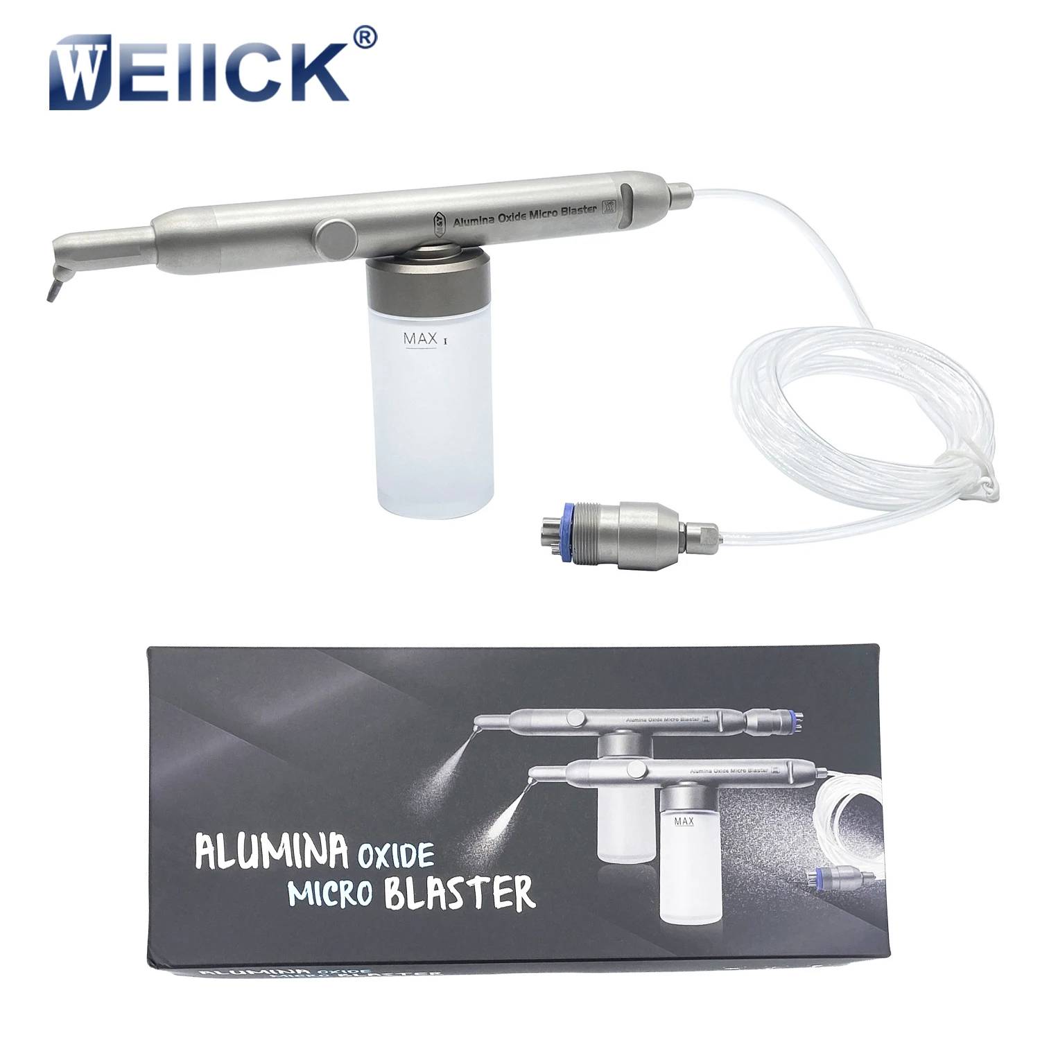 

Dental Aluminum Oxide Micro Blaster 2/4 Holes Interface Microetcher Sandblasting Alumina System Dental Instrument