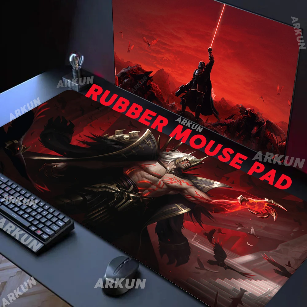 XXL Popular League of Legends Chosen the Wolf Cool Ambessa Pantheon Katarina Mouse Pad Computer Gaming Accessories Mat