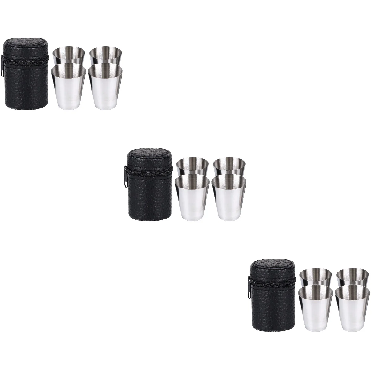 

Metal Cups Steel Drinking Tumbler Cup Party Sauce Camping Shot Mugs Backpacking Supplies Picnic Kitchen Holder Tumblers Glasses