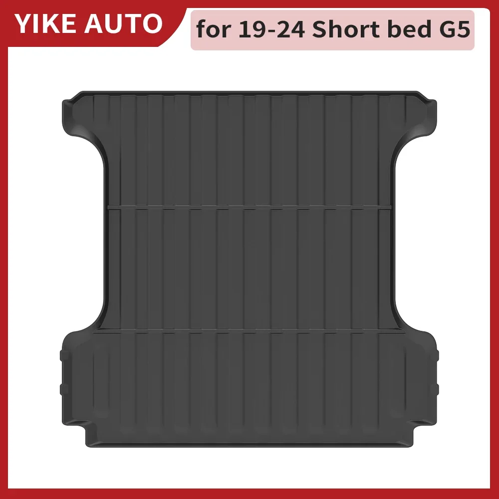 Для Dodge Ram 1500 2013-2024 автомобильный грузовой вкладыш всепогодная TPE нескользящие коврики в багажник водонепроницаемый лоток аксессуар для ковра в багажник