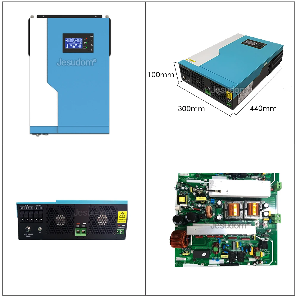 Гибридный солнечный инвертор кВт немодулированный синусоидальный сигнал с